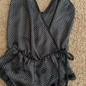 Chelsea28 Intimates & Sleepwear - Chelsea28 🖤 Polka Dot Romper Chelsea28 Intimates & Sleepwear - Chelsea28 🖤 Polka Dot Romper